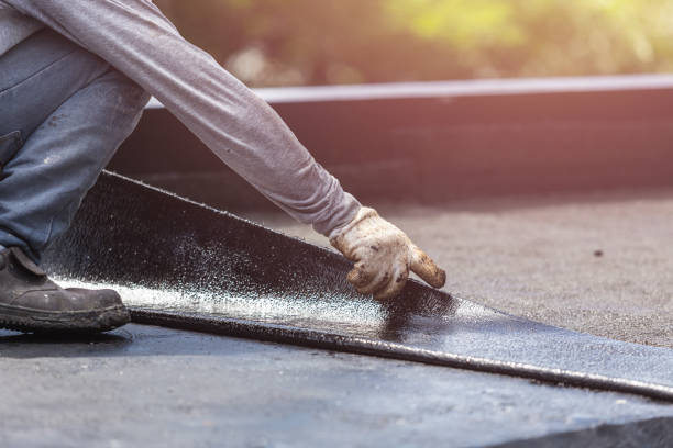 Professional Emergency Waterproofing technician working in Warsaw, IN